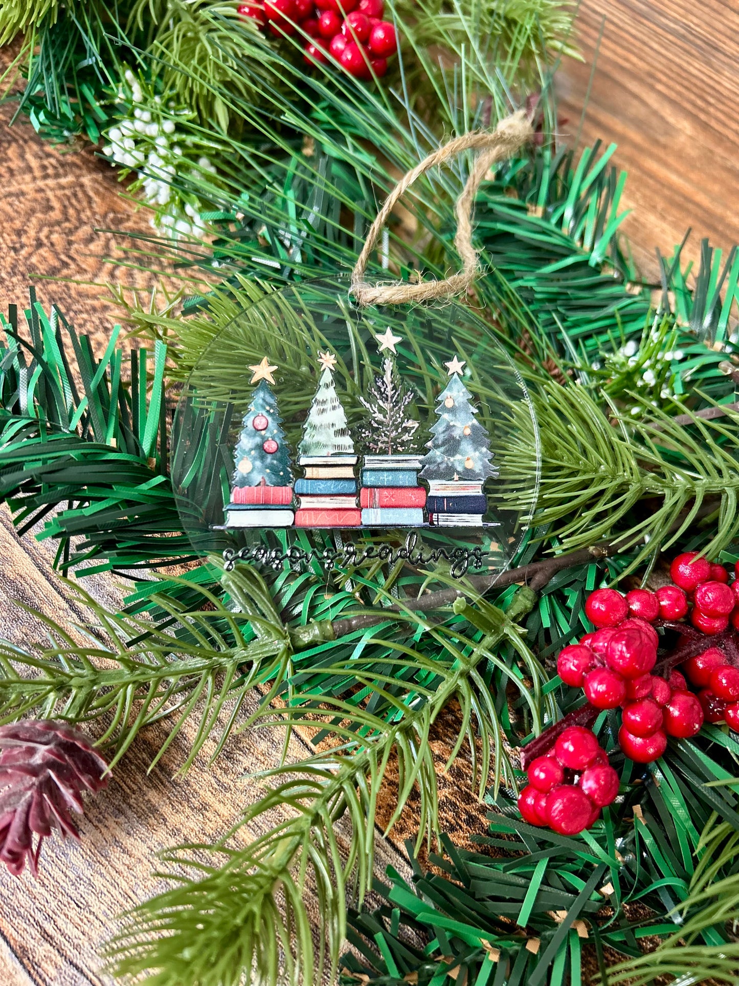 Seasons Readings ornament