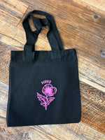 8” Wildflowers - small tote bag