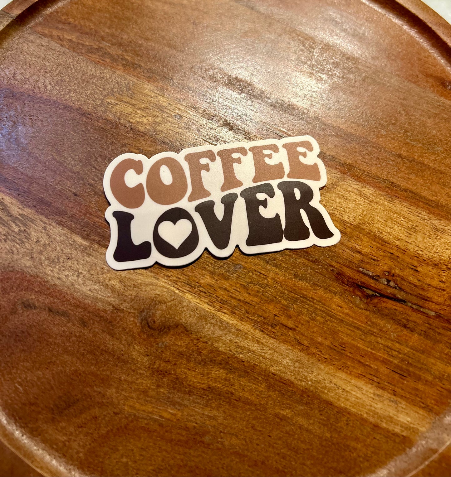 Coffee lover sticker