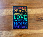 Pride Positivity sticker • bold