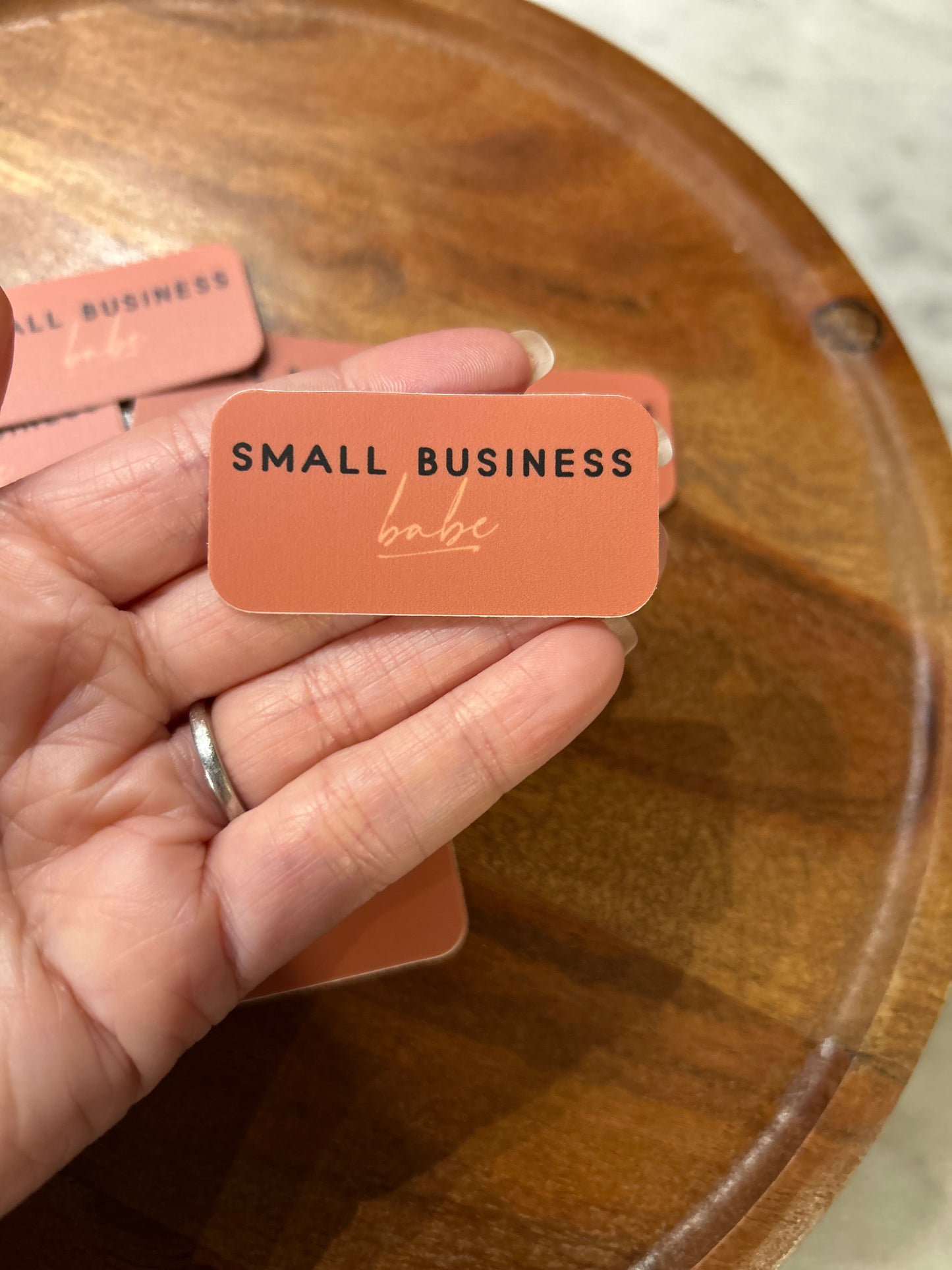 Small Business babe sticker