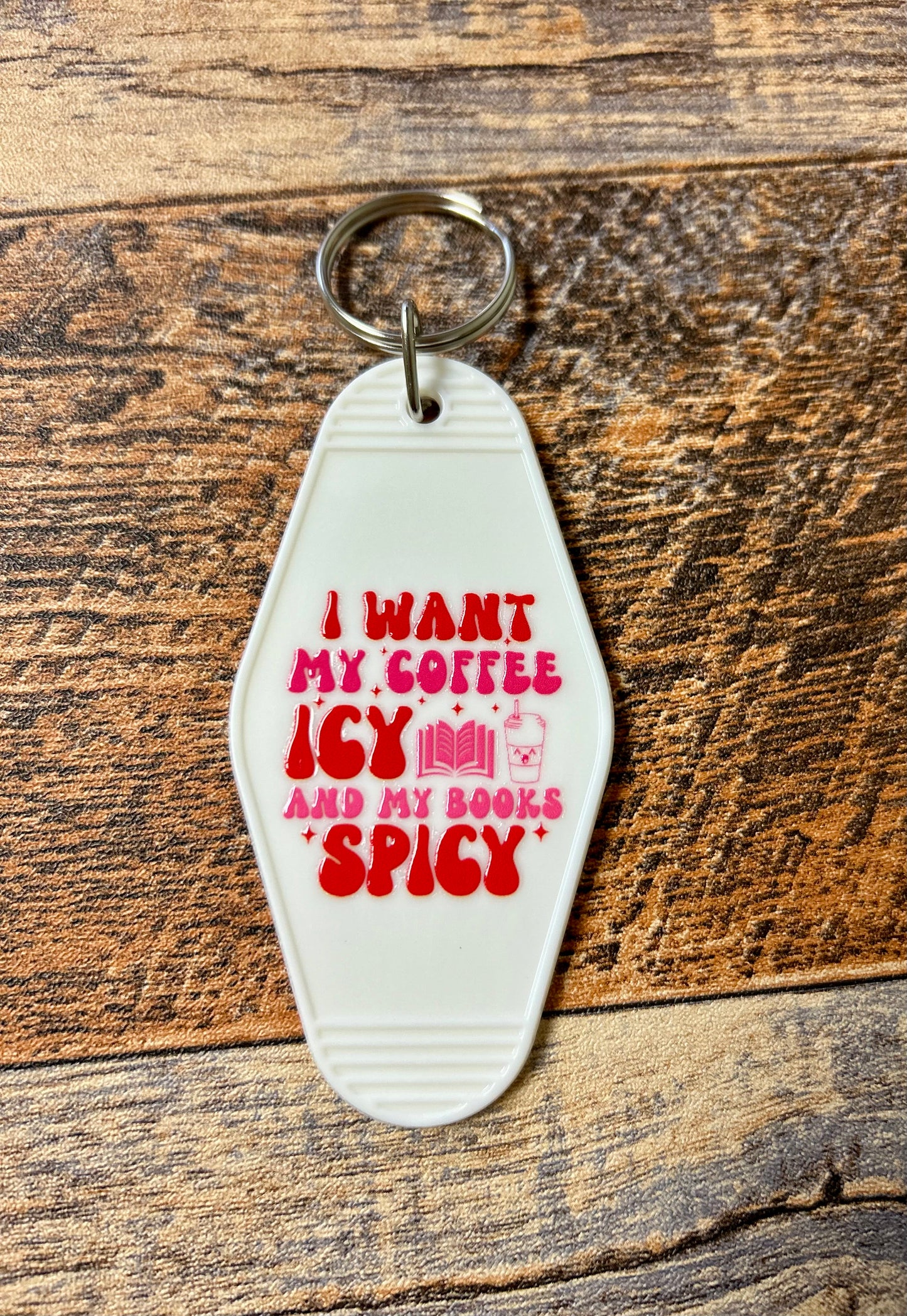 Spicy Book Lovers keychains