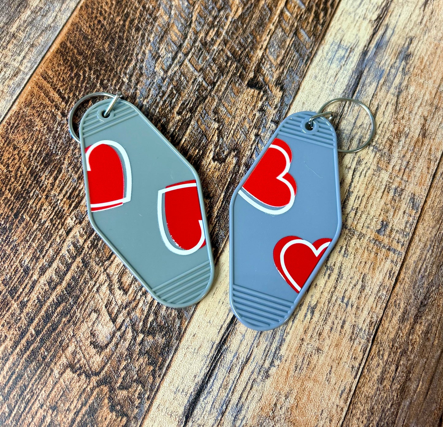 Hearts keychain