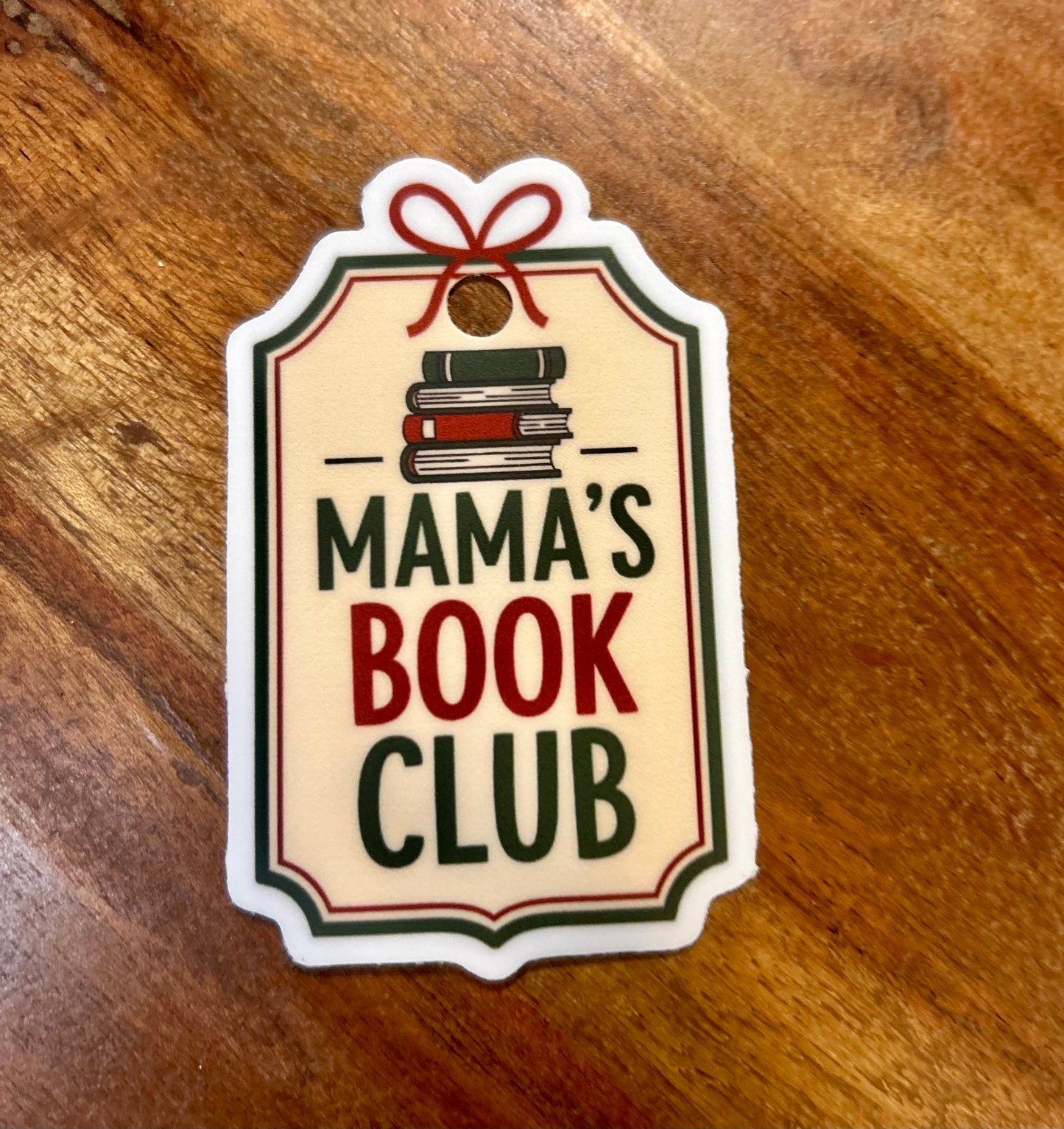 Mama’s book club sticker