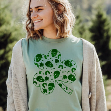 Skull Shamrock