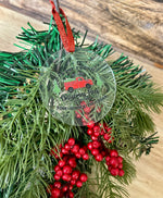 Farm fresh christmas trees ornament