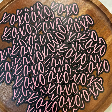 Xoxo sticker