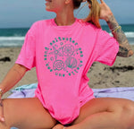 Sand & saltwater t-shirt • comfort colors
