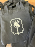 8” Wildflower - small tote bag