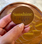 Sunshine & Coffee Sticker