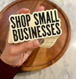 Shop Small Businesses sticker • distressed
