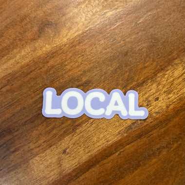 Local sticker • purple