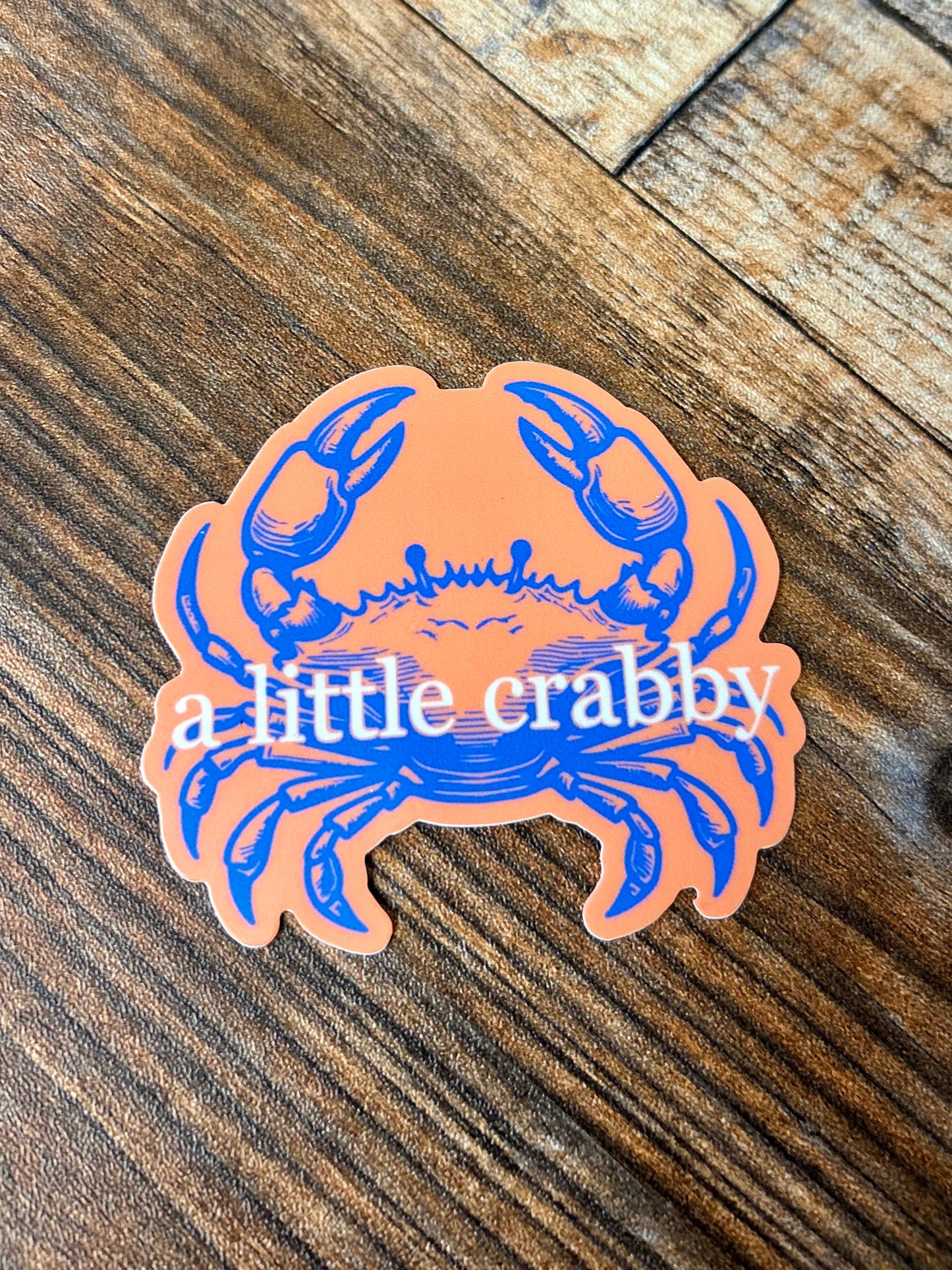 A little crabby sticker