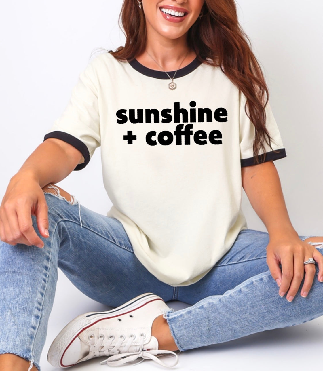 Sunshine & coffee t-shirt