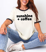 Sunshine & coffee t-shirt