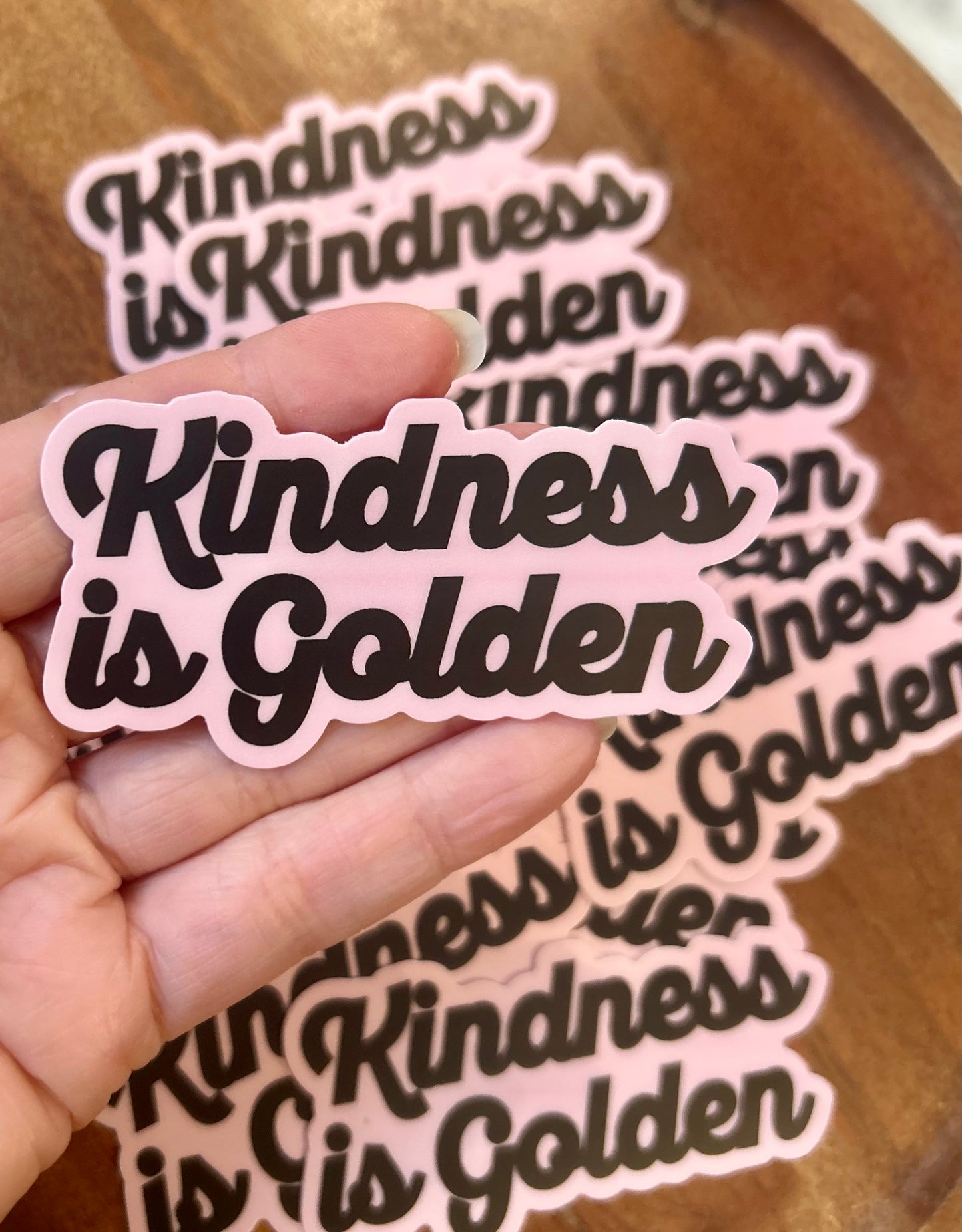 Kindness is golden Sticker
