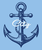 Anchor sticker • Custom set of 10