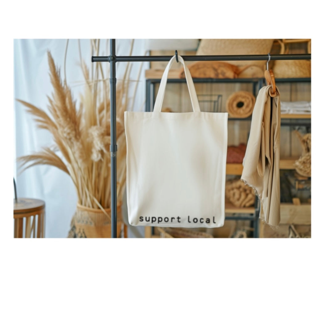 Shop Local small tote bag