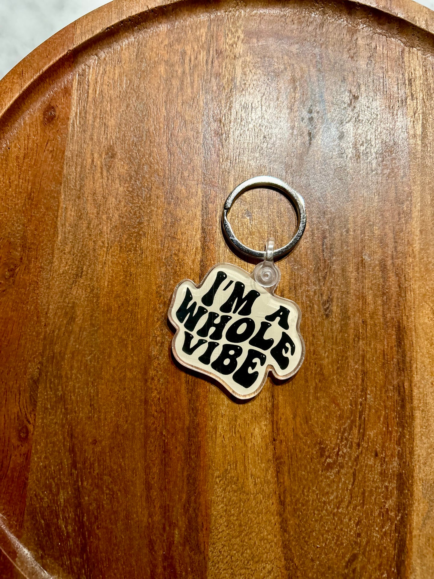 I’m a whole vibe Keychain