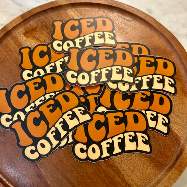Iced Coffee sticker