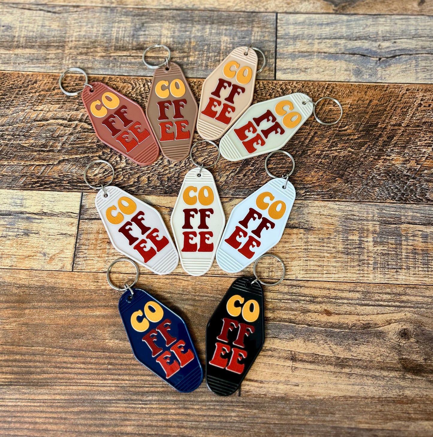 Coffee keychain