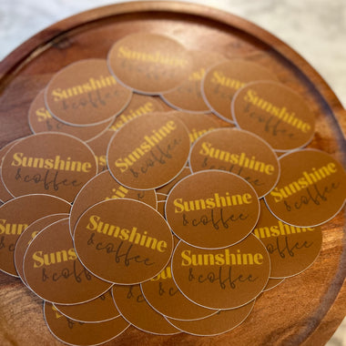 Sunshine & Coffee Sticker