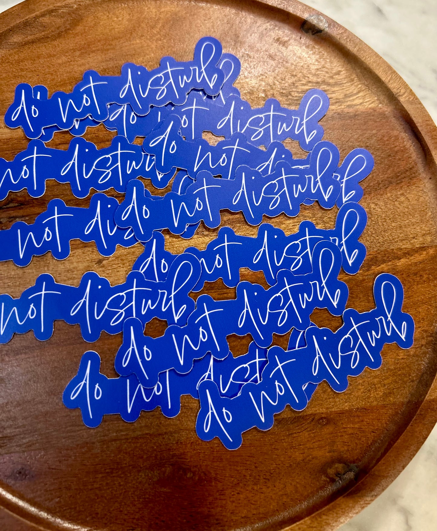 Do not disturb • blue