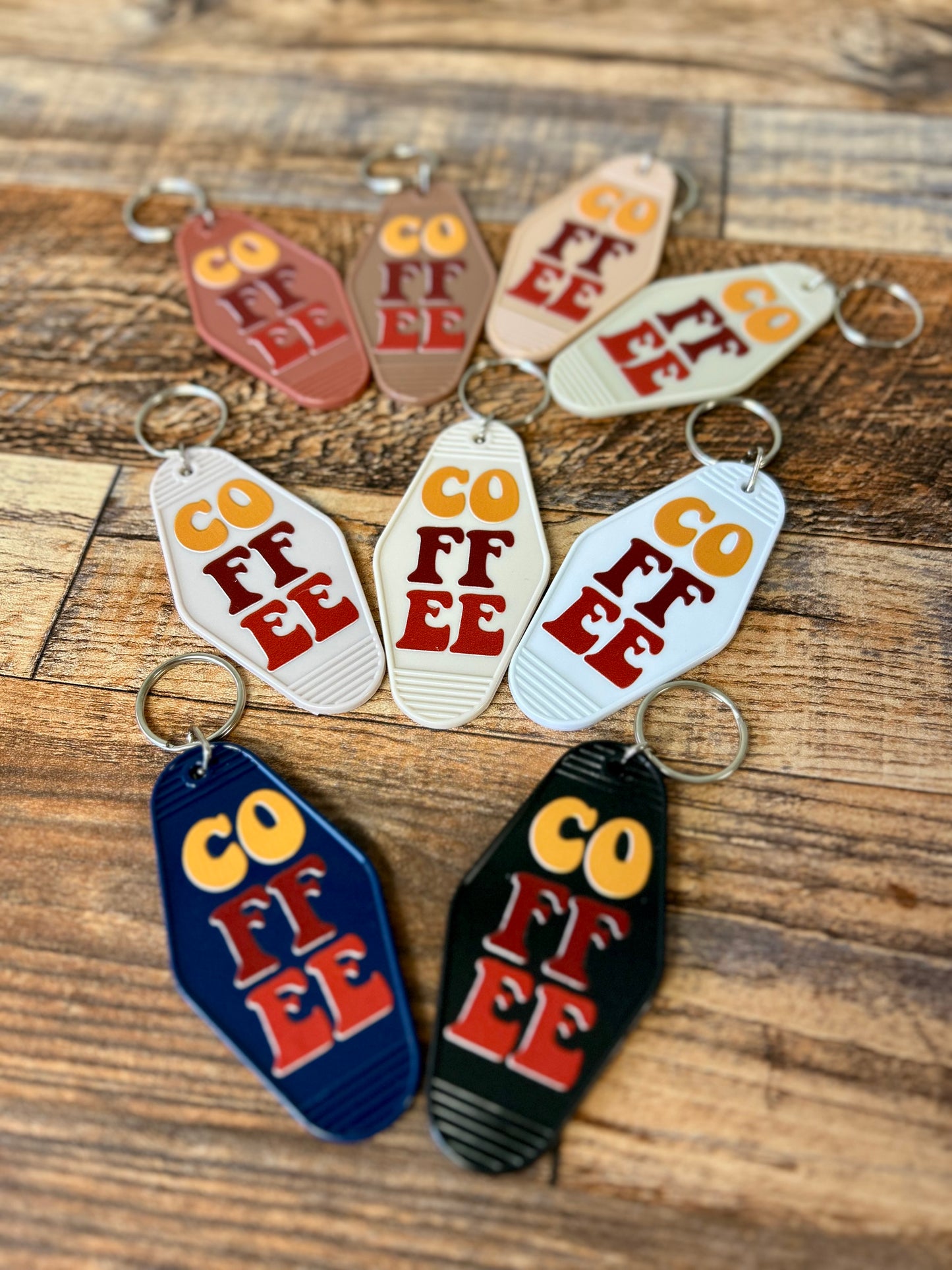 Coffee keychain
