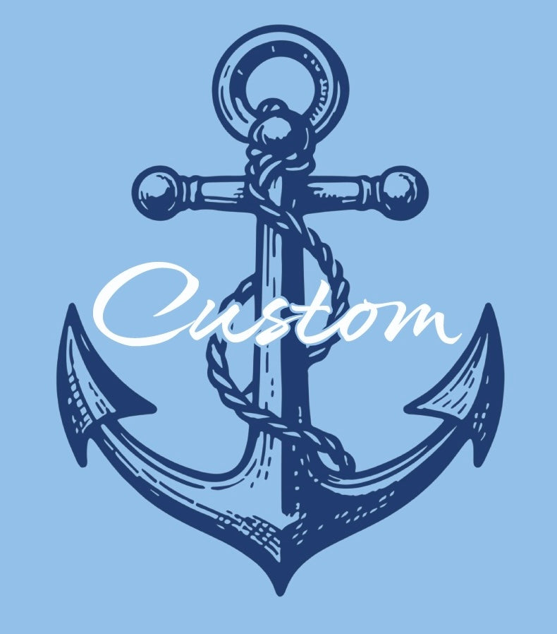 Anchor sticker • Custom set of 10