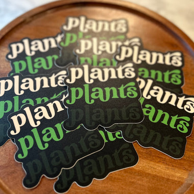 Plants Plants Plants sticker • ombré