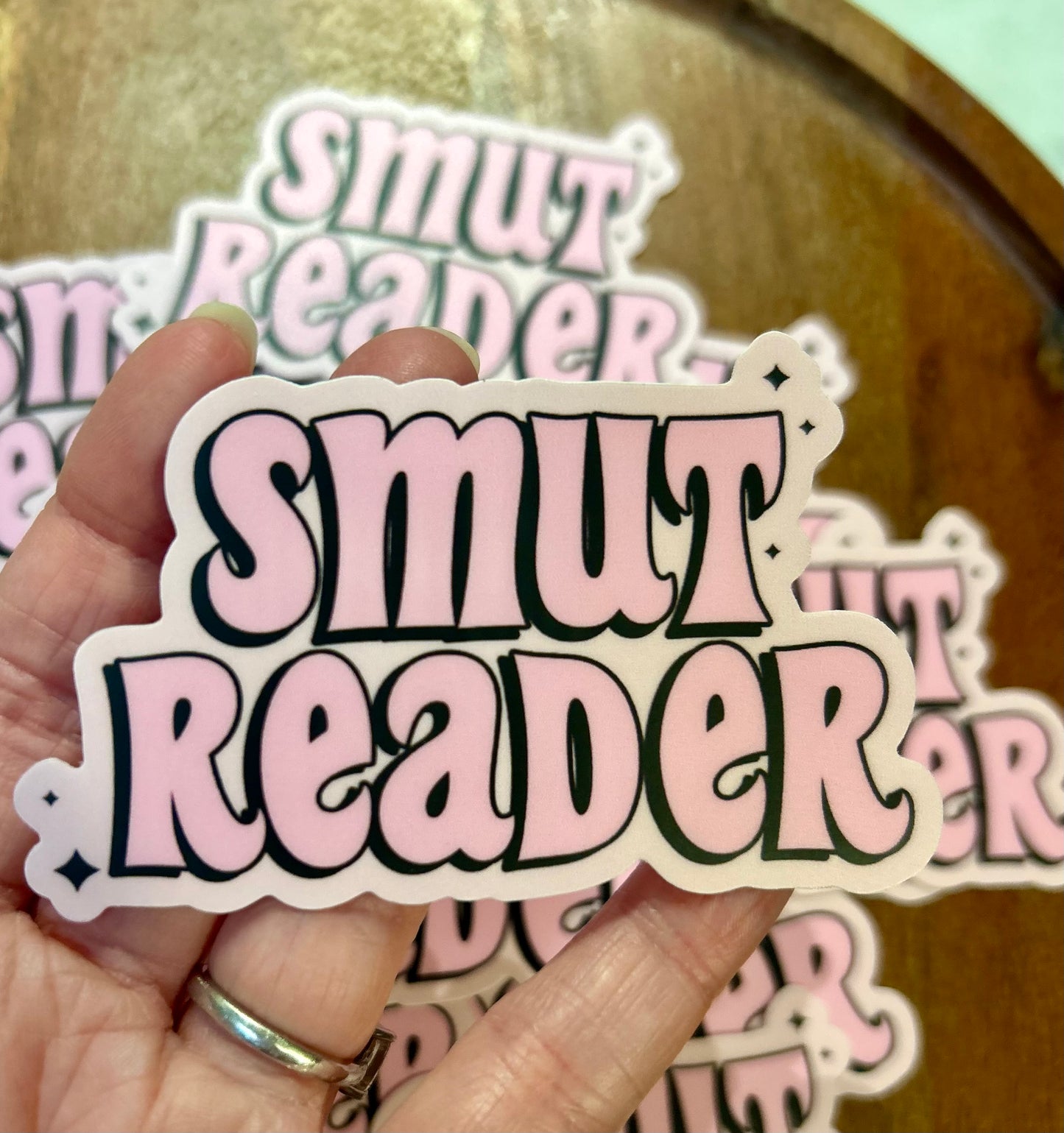 Smut Reader sticker