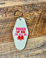 Spicy Book Lovers keychains