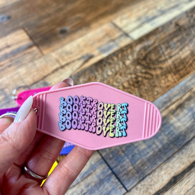 Booktrovert keychain