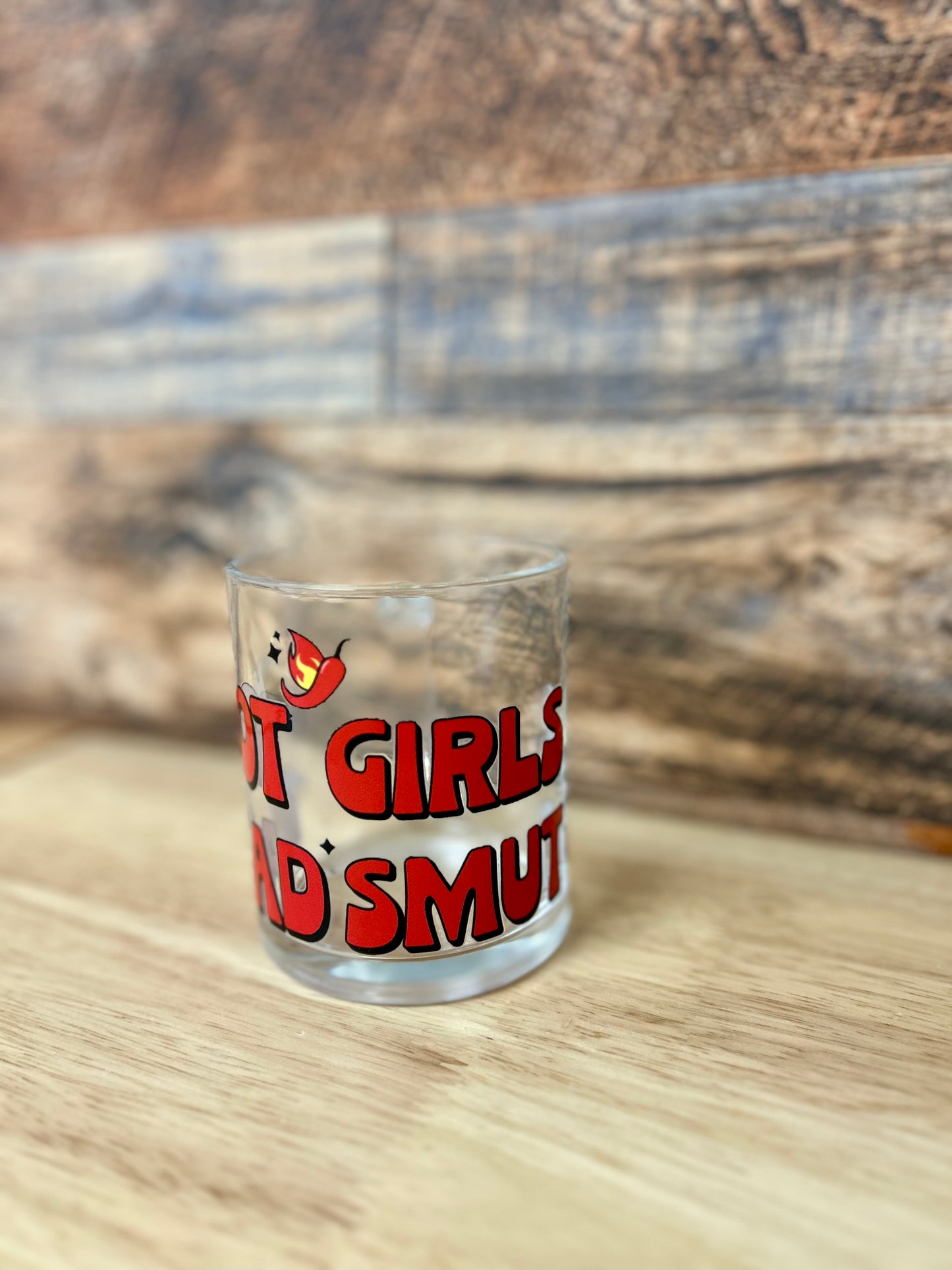 hot girls read smut Glass coffee mug