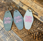 Coffee & Jesus keychain