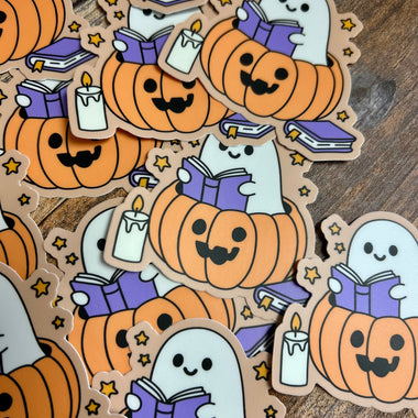 Ghostie reader sticker