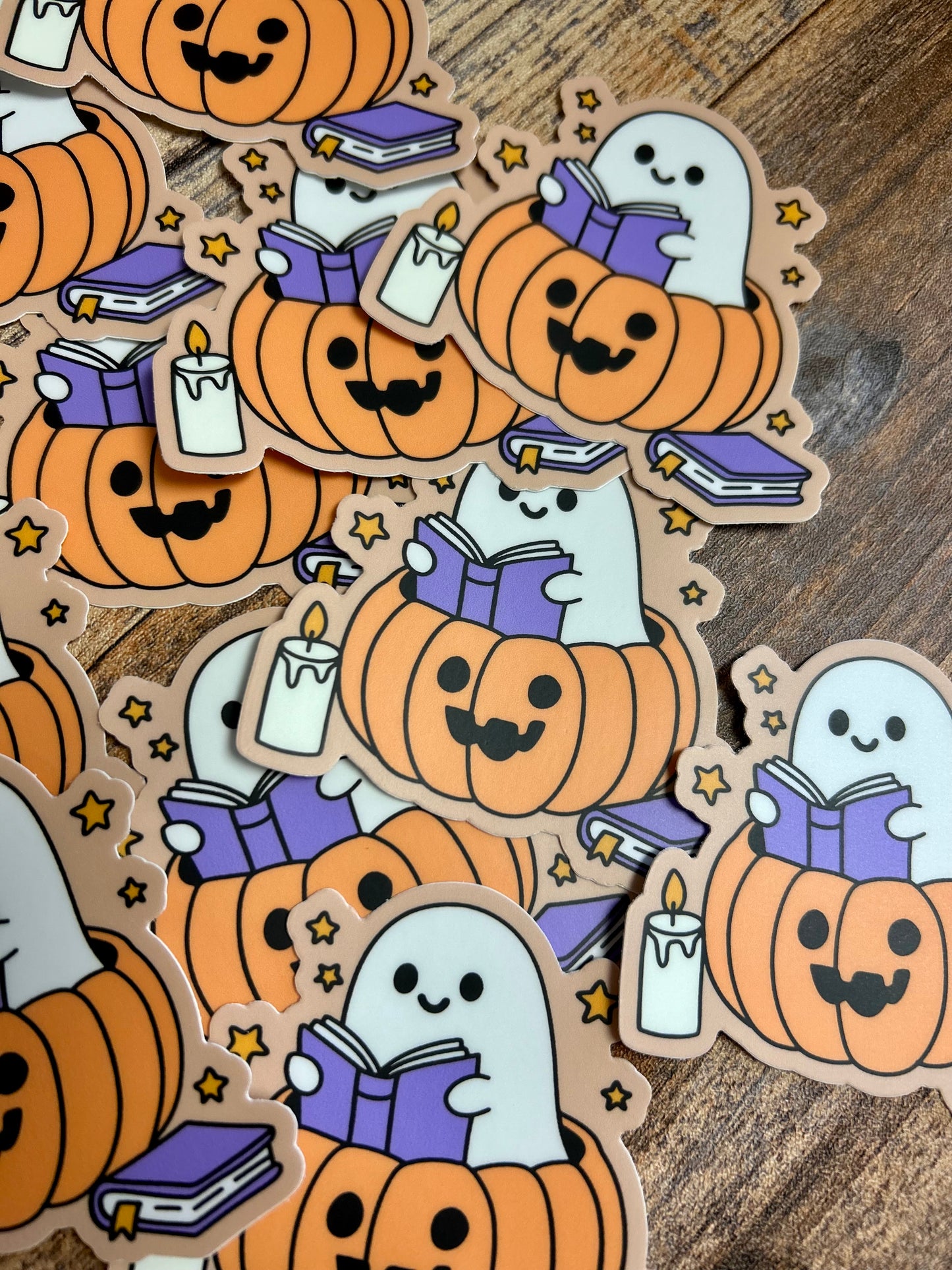 Ghostie reader sticker