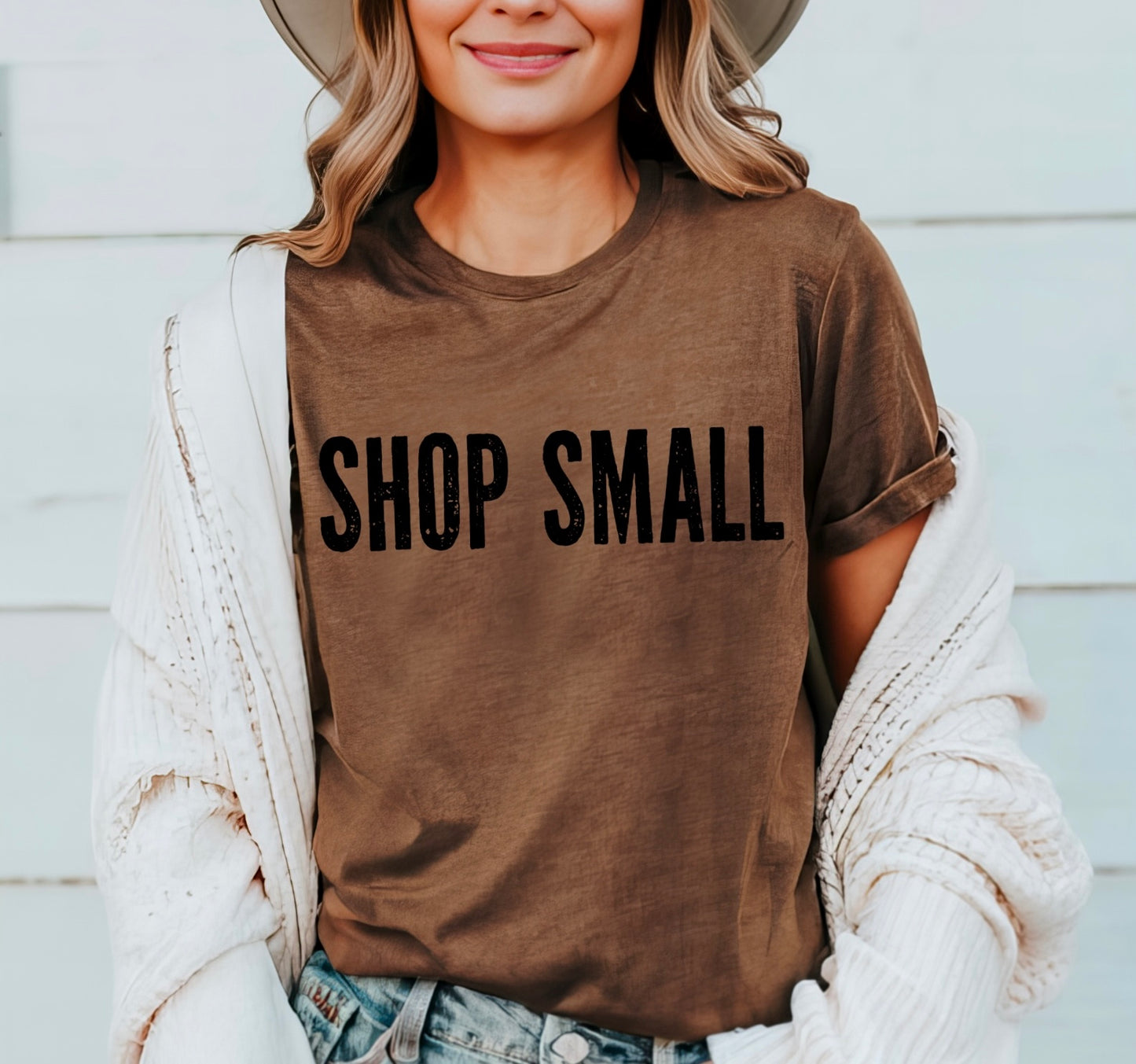 Shop small • distressed
