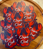 Lobster sticker • Cape Cod