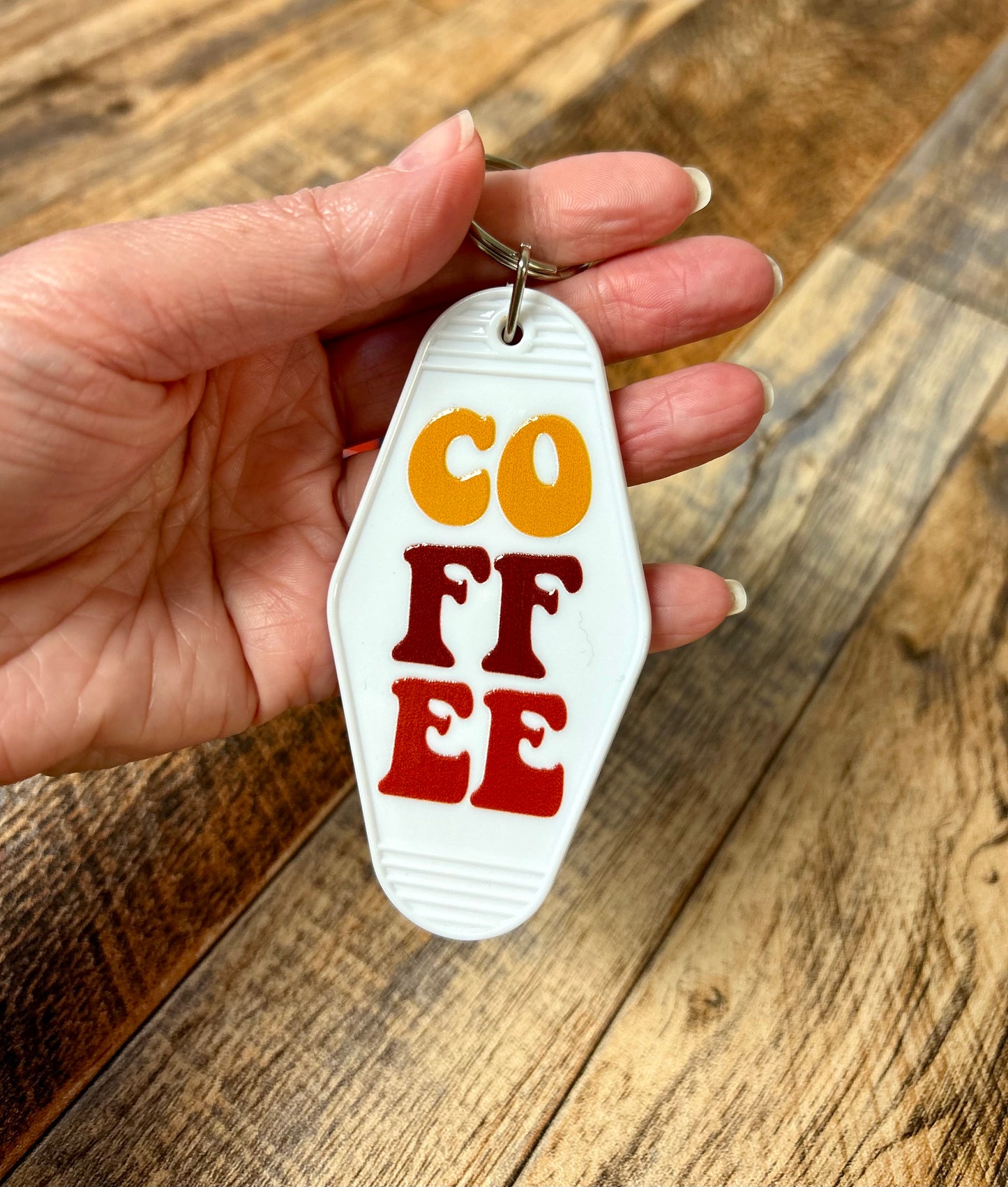 Coffee keychain
