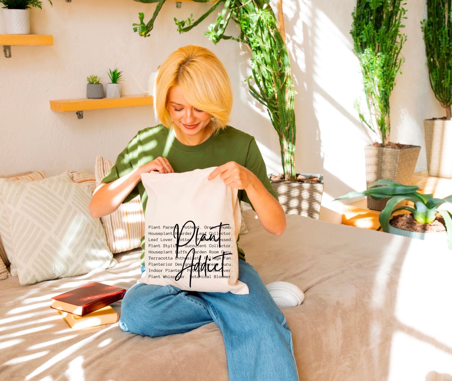 Plant Addict Tote Bag