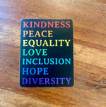 Pride Positivity sticker