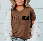 Shop local • distressed