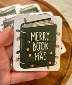 Merry Bookmas sticker
