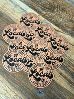 Support your local coffee shop sticker