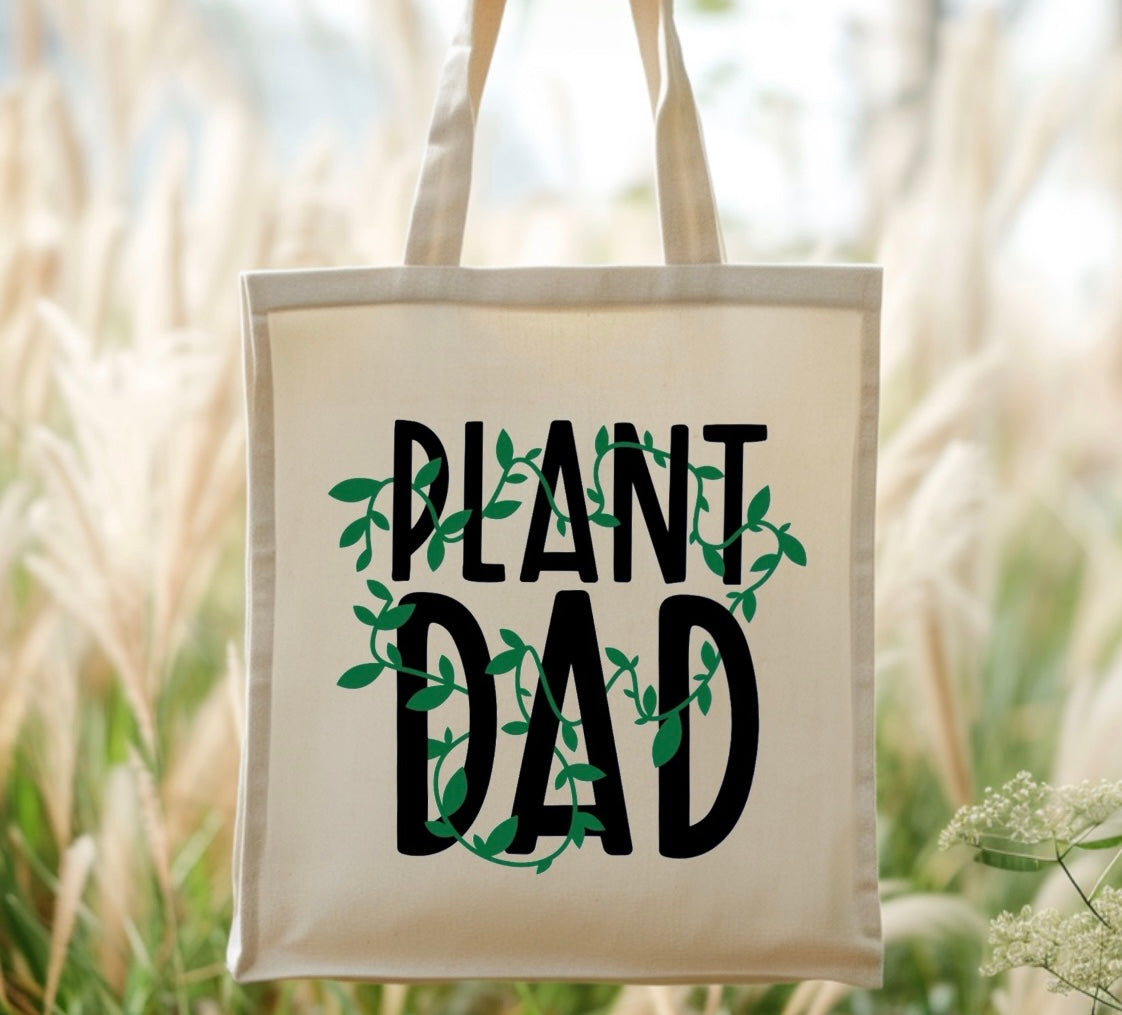 Plant Dad Tote Bag