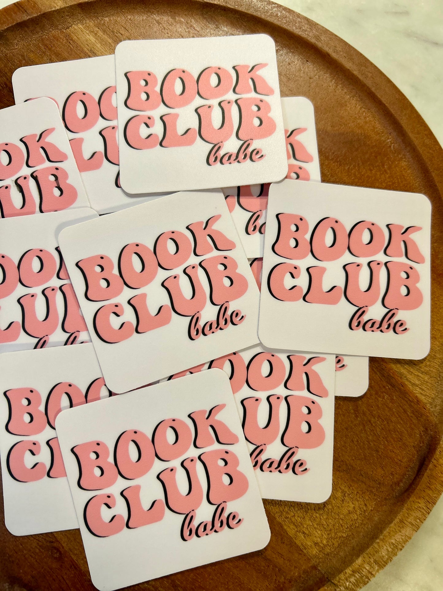 Book Club babe sticker