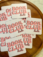 Book Club babe sticker