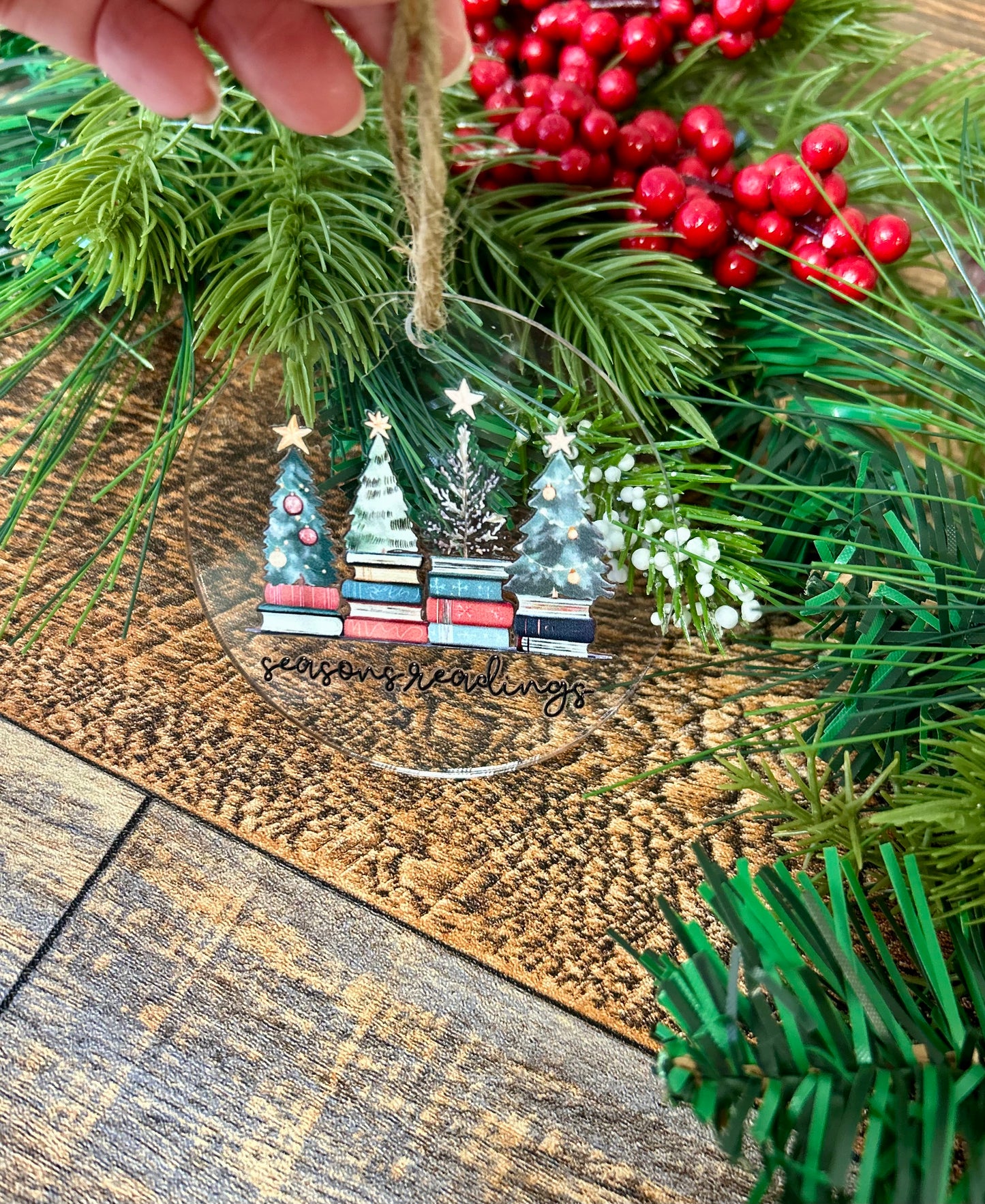 Seasons Readings ornament