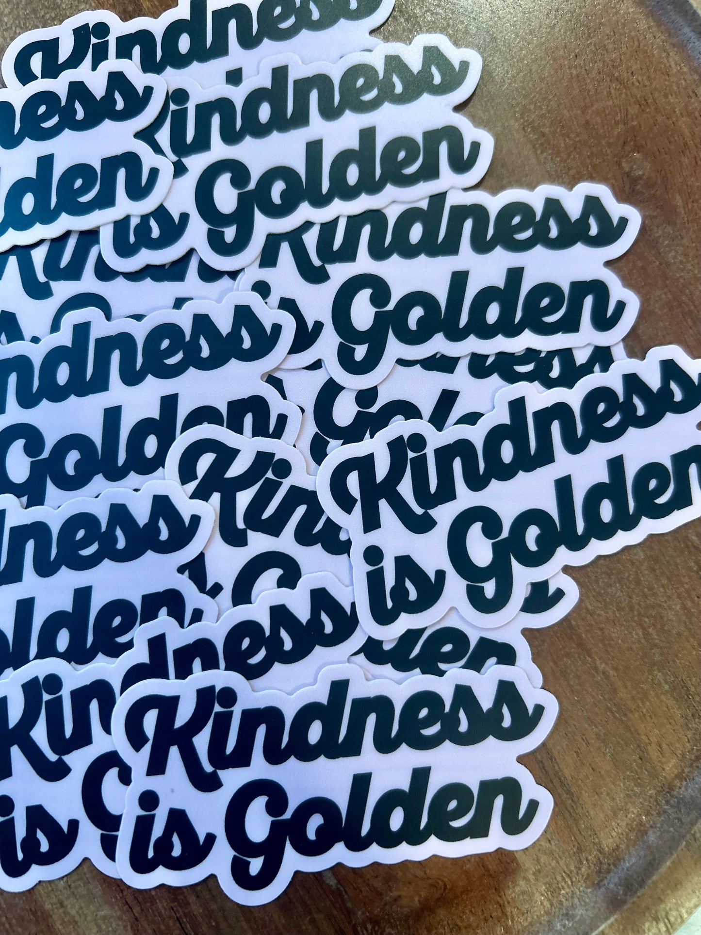 Kindness is golden Sticker